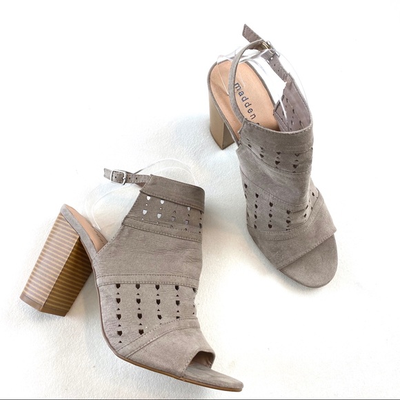Madden Girl Shoes - Madden Girl Reesee Perforated Ankle Booties